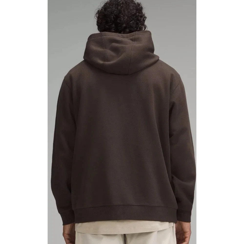 Lululemon Men's Medium Steady State Hoodie Sweatshirt Pullover Brown Athletic - Picture 2 of 9